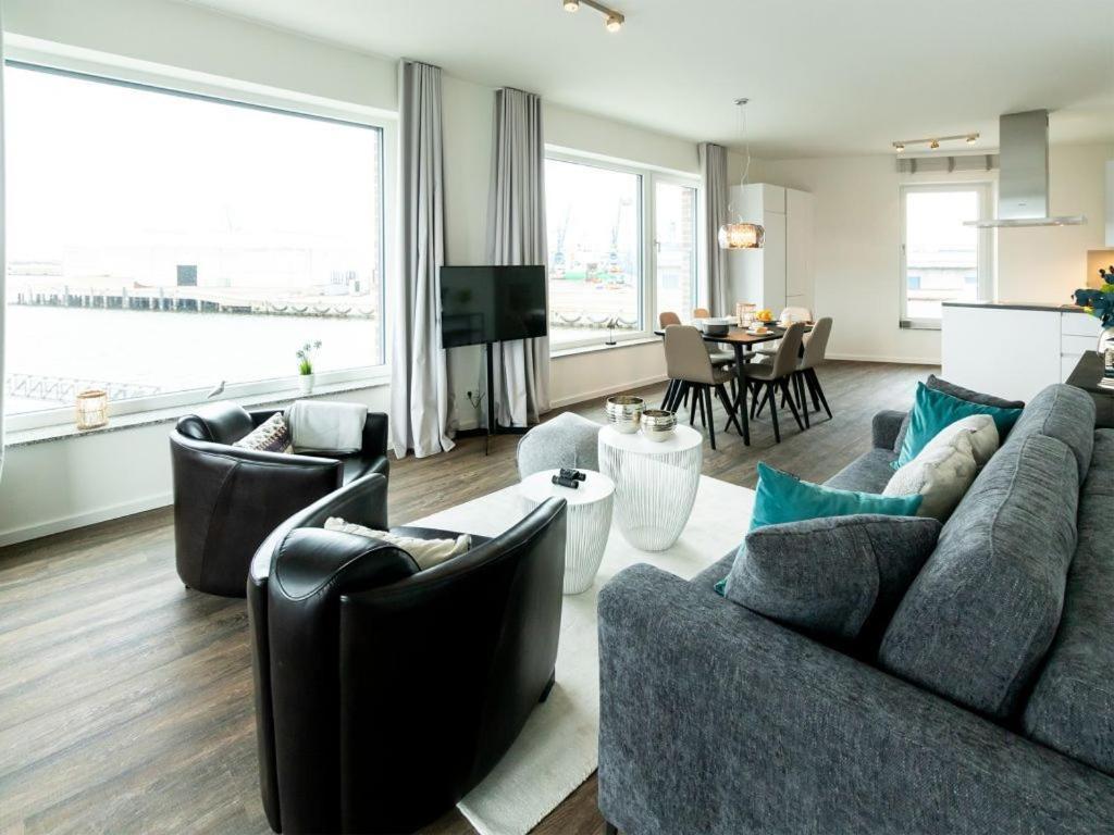 Hafenspitze App 16 Pier 2 16 Apartment Wismar Luaran gambar